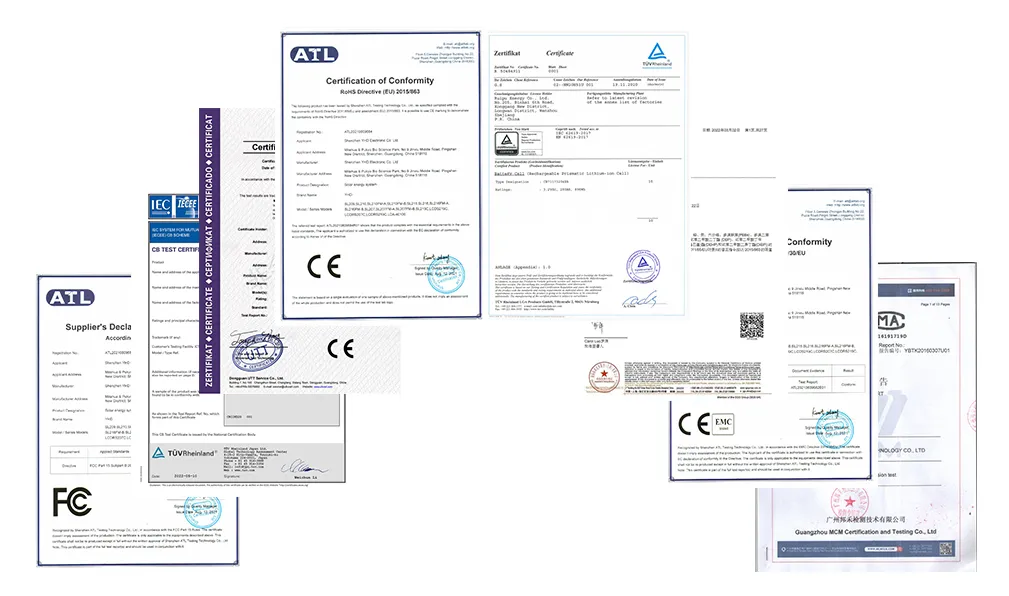 Certificações Internacionais