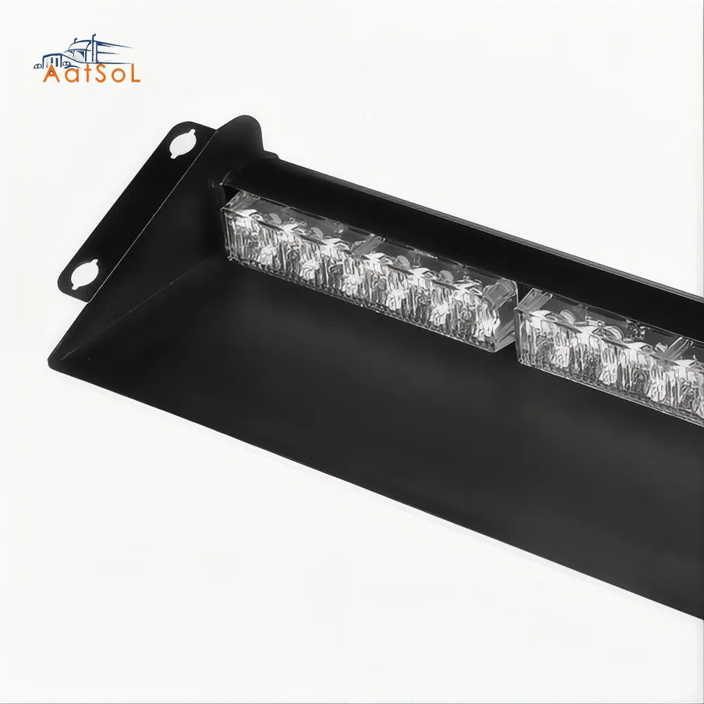 Barra de Luz de Advertência LED Estroboscópica para Carro e Caminhão com Luzes LED de Corrida Diurna 6 Modos de Piscar