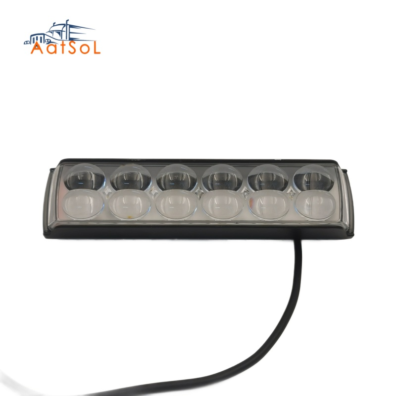 Vendas Diretas de Fábrica 12LED 23W Luz de Direção de Motocicleta Alta Brilho Luz Stroboscópica RGB Veículo Elétrico LED Modificado