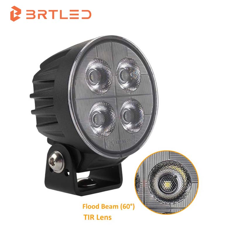 40W Luzes Offroad para Veículo Trator com Rodas 3inch Luz de Trabalho LED 40W Sistemas de Luz de Feixe de Inundação para Caminhão