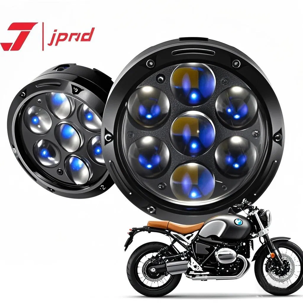 Faróis de Motocicleta, Lâmpadas de Neblina LED Amarelas e Brancas, Sistemas de Iluminação para Motocicletas