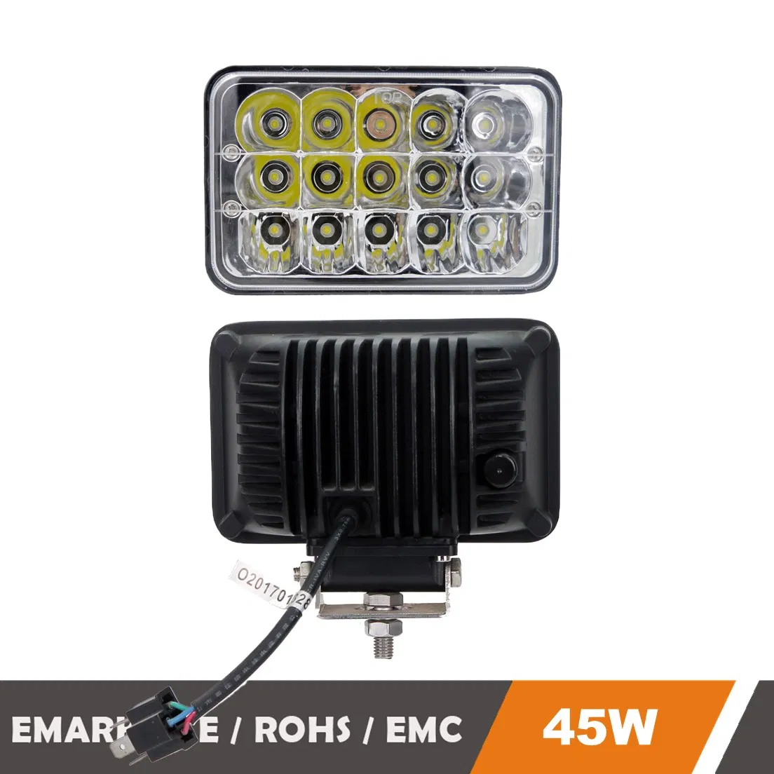 45W Foke Luzes LED para Cabeça Iluminação com Cispr27 para Caminhão Luz LED de Alta Potência para Direção