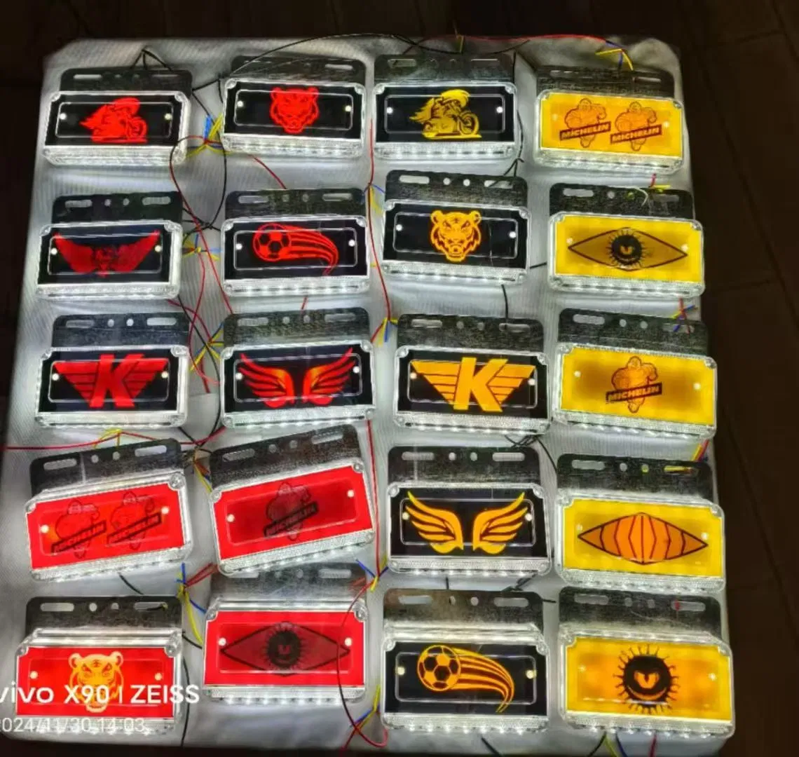 Iluminação 12/24V para Caminhão Semi-Reboque Van Utilitário Barco Trailer Pesado Sinal de Segurança Lâmpada LED Iluminação Universal Luzes LED para Semi-Reboque