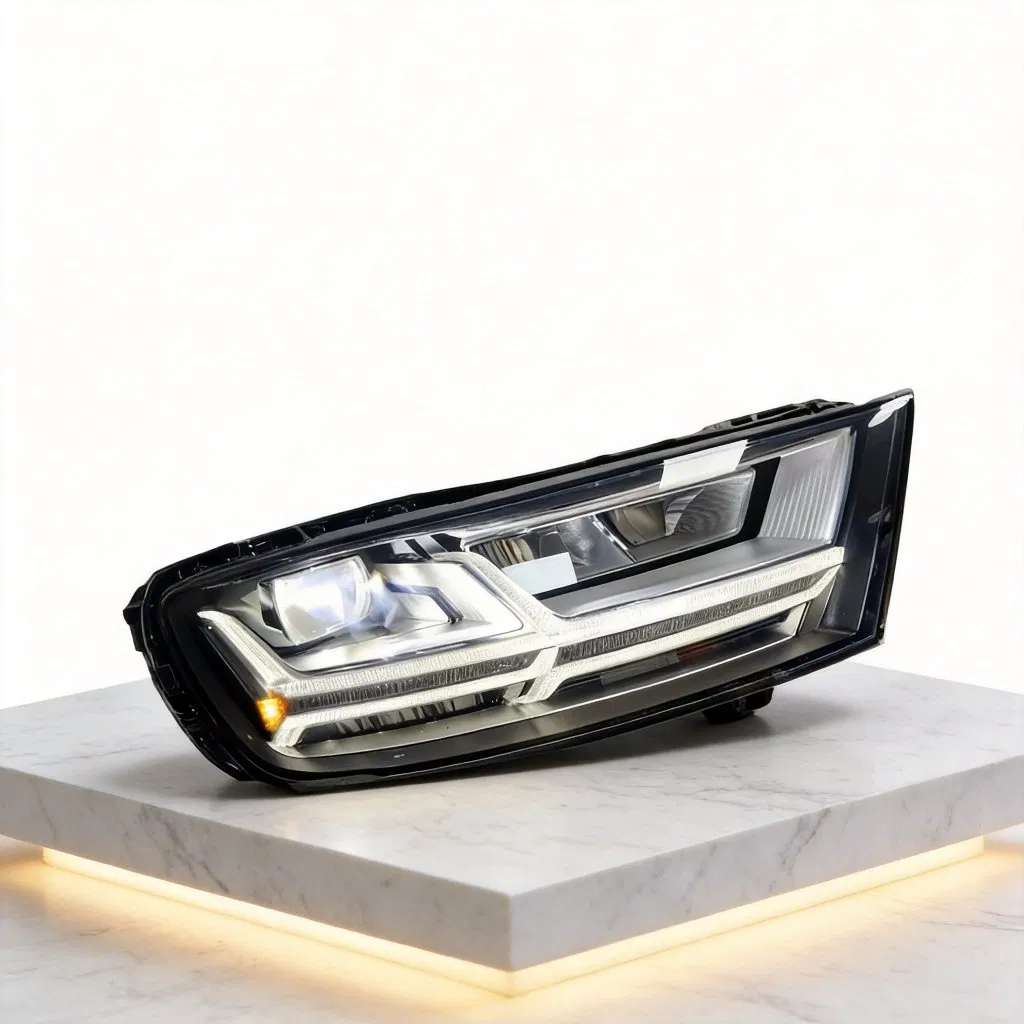 Conjunto de Farol Matricial LED Completo de Grau OEM para Audi Q7 4m