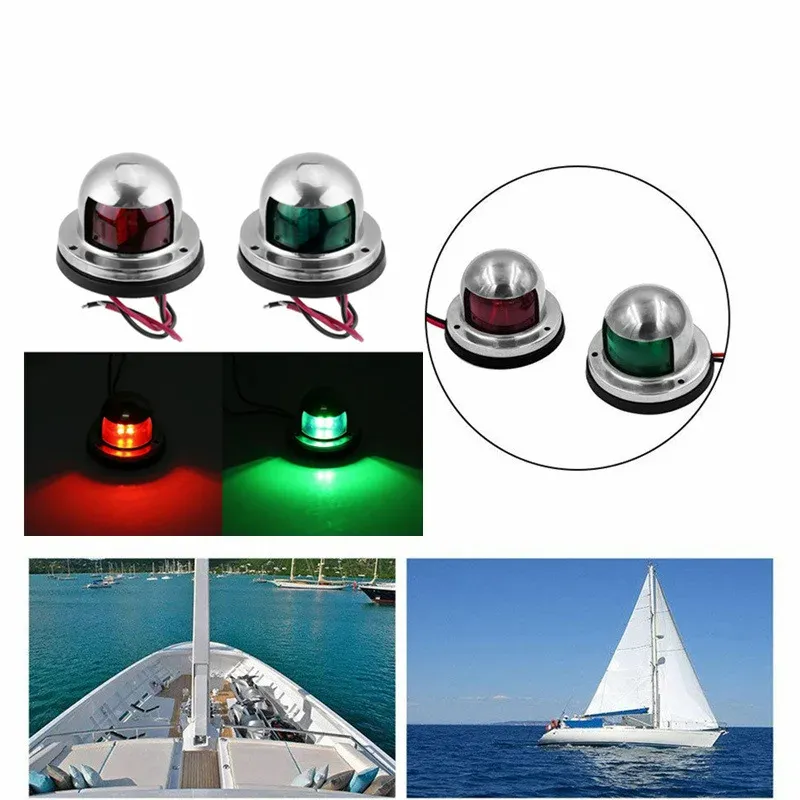 Luz LED aço inoxidável