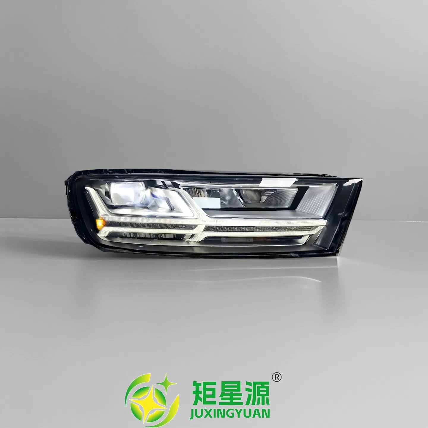 Farol Padrão OEM para Audi Q7 Montagem Semi LED 2016-2019