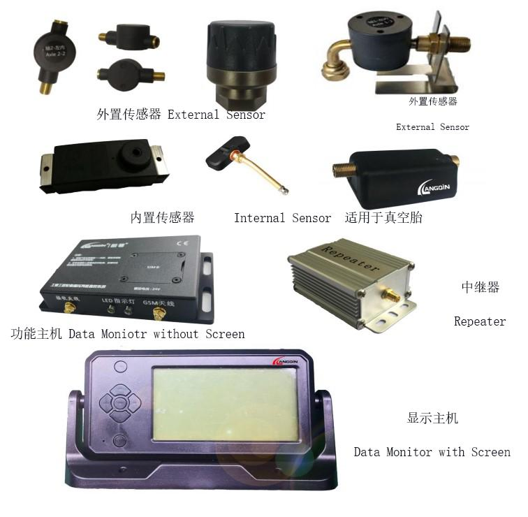 Sistema de Monitoramento de Pressão de Ar dos Pneus, Sensor do Sistema TPMS para Caminhões Pesados