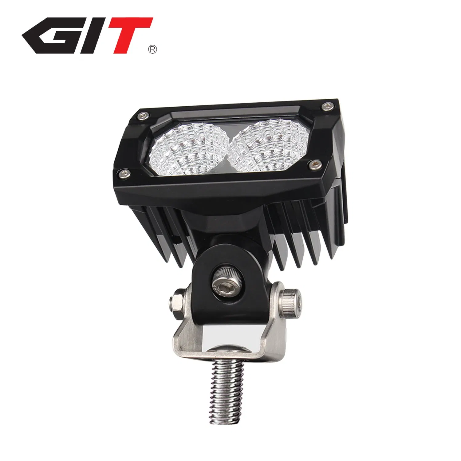 Emark R10 IP68 4inch 20W Lâmpada de Trabalho LED Retangular Flood para Jeep ATV UTV SUV 4&times; 4 Veículo Offroad