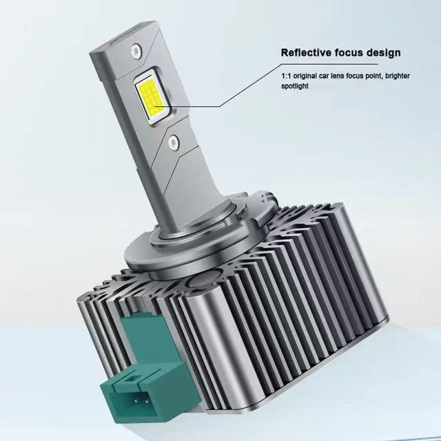 Decodificação Super 35W Faróis LED Automotivos D1s/D2s/D3s/D4s/D5s Faróis de Iluminação Frontal da Série D com Tubo de Cobre