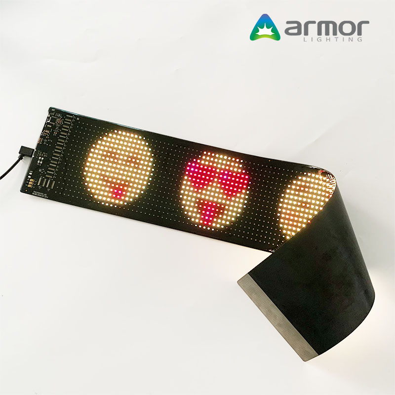 Painel de LED RGB Controlado por APP para DIY Display Publicitário