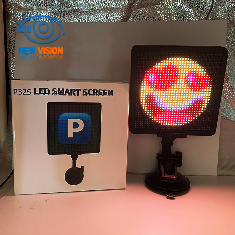 Tela Digital LED Sinal para Carro Janela Traseira Tela de Publicidade para Carro Exibição de Mensagens