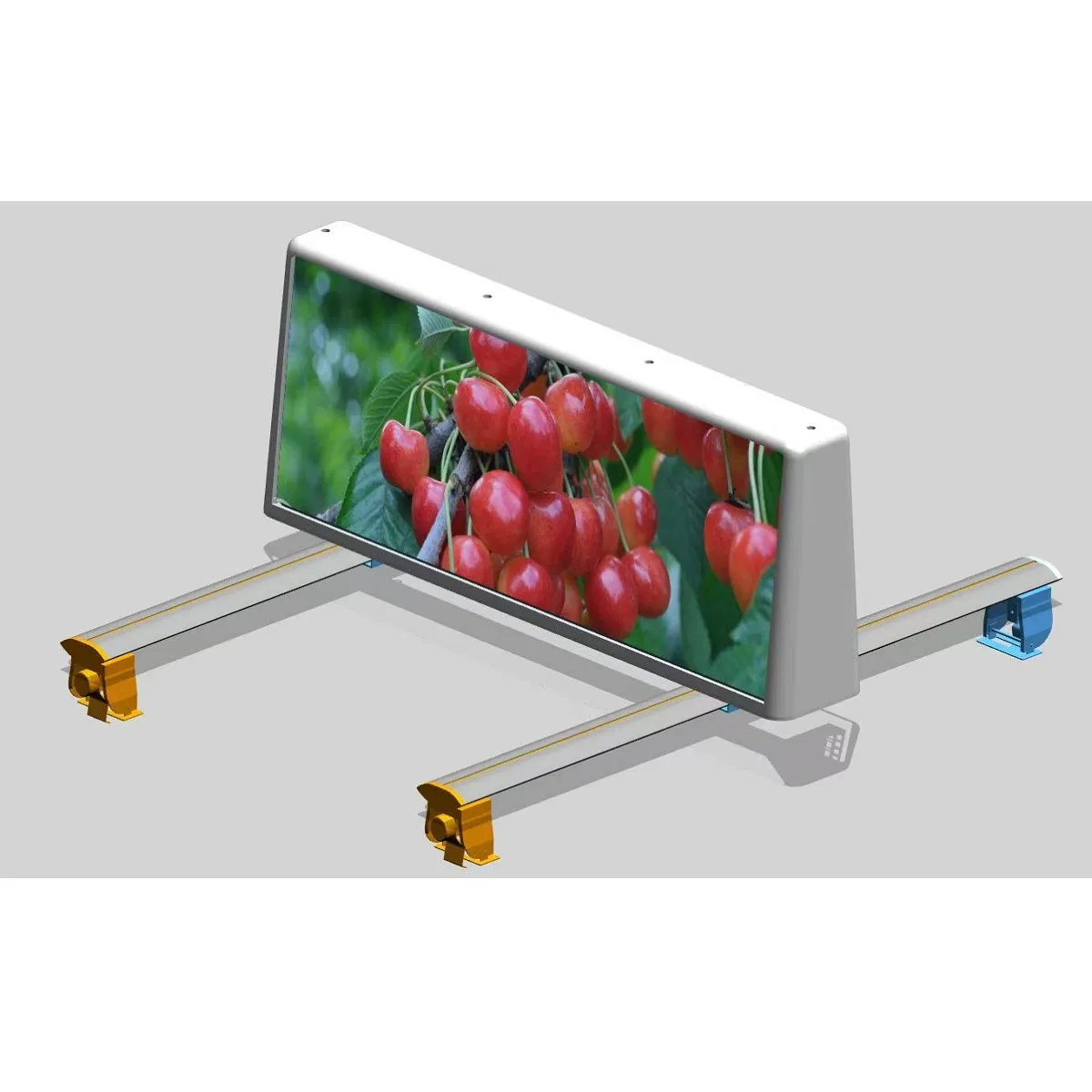 P5.0 Tela LED de Teto de Táxi à Prova d'Água para Veículo Marketing Comercial