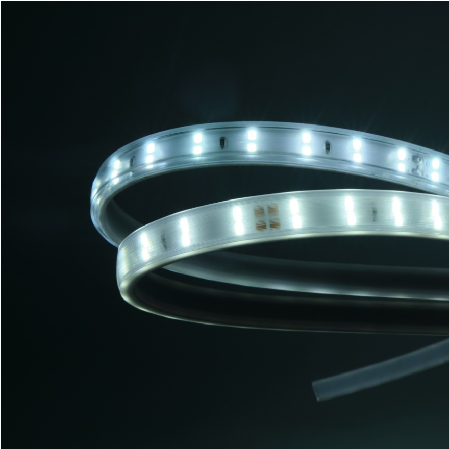 SMD2835 Luz de Decoração Automotiva com Iluminação Lateral 120LED 11mm 240V Fita LED Flexível de Dupla Linha Cortável