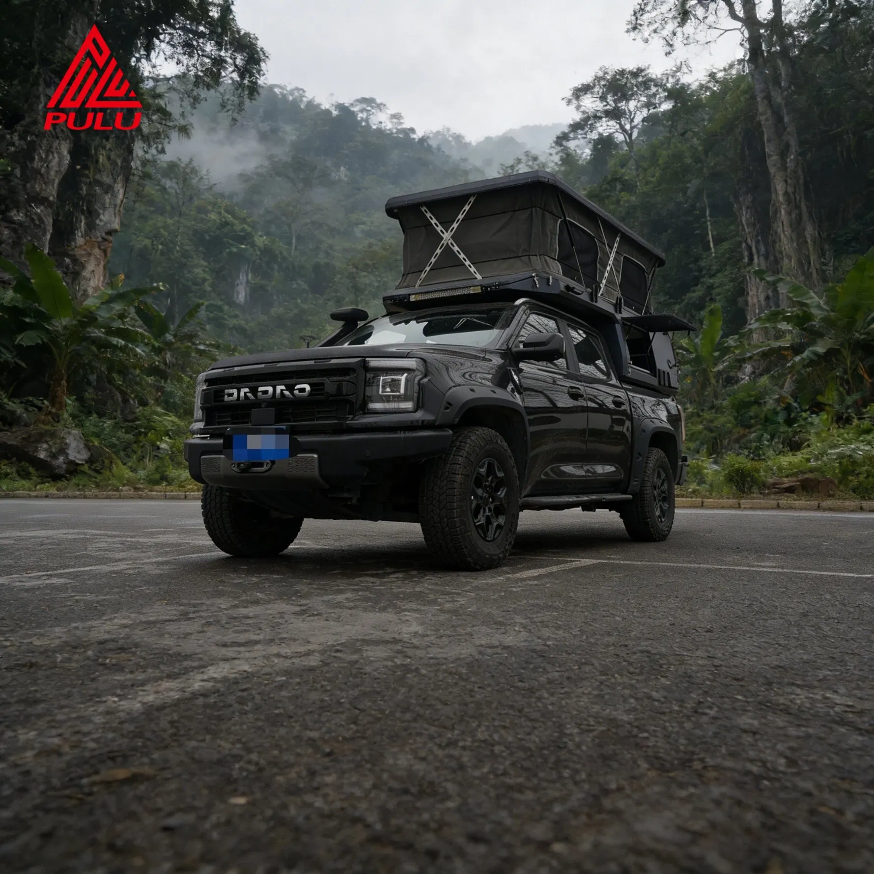 Veículo de Camping Off-Road, Caminhonete, Veículo de Camping Retrátil