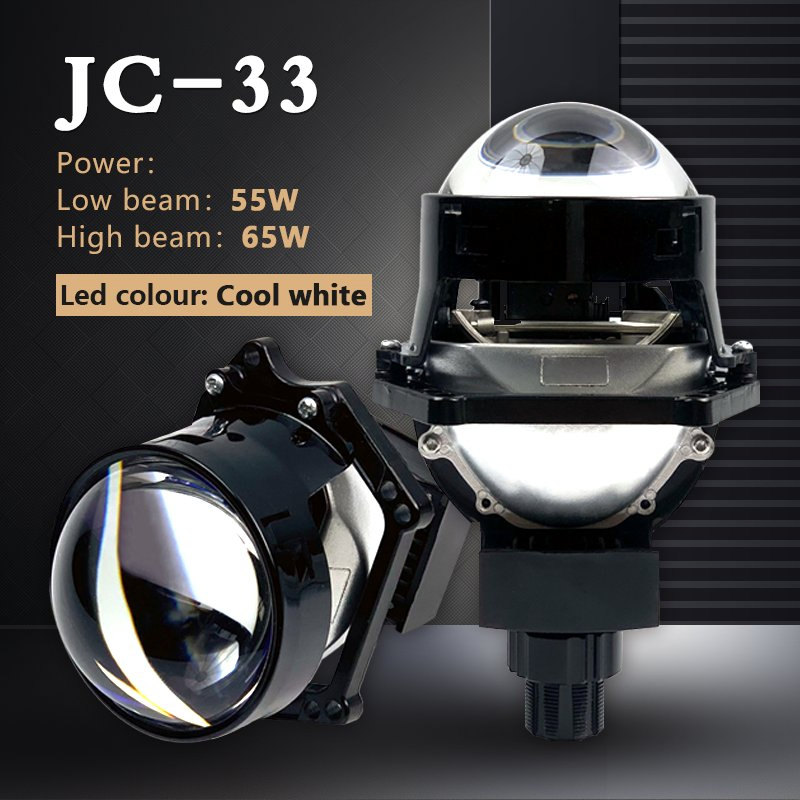 Auto Personalizado 2.5inch 3inch Melhores Lâmpadas Frontais Faróis LED Mais Brilhantes H7 Farol Adaptativo LED para BMW F10