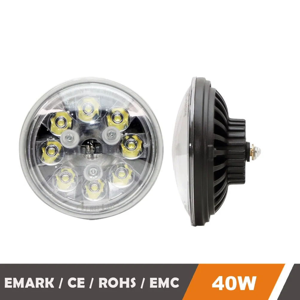 PAR 36 40W Equipamentos de Agricultura LED Tratores Feixe de Luz de Inundação Iluminação Agrícola para 12 Volt Luzes de Trabalho LED para Tratores Kits de Luz LED para Tratores
