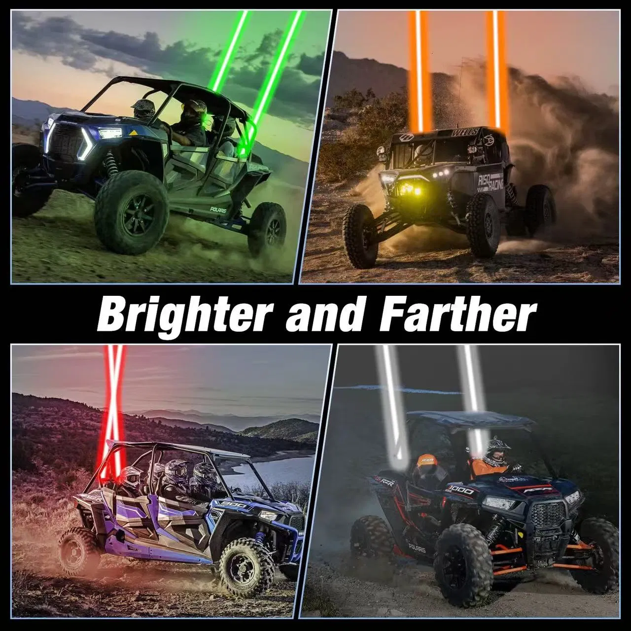 Lanterna LED a laser para caminhão pesado off-road, luz a laser para mineração