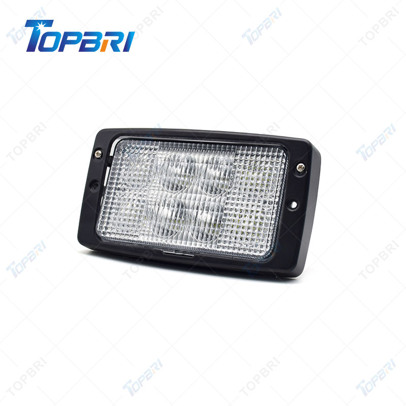 Luz de Trabalho LED Oval Brilhante para Tratores Fendt Massey Ferguson