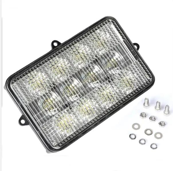 60W Luz de Trabalho LED Retangular para Trator Caminhão Pesado