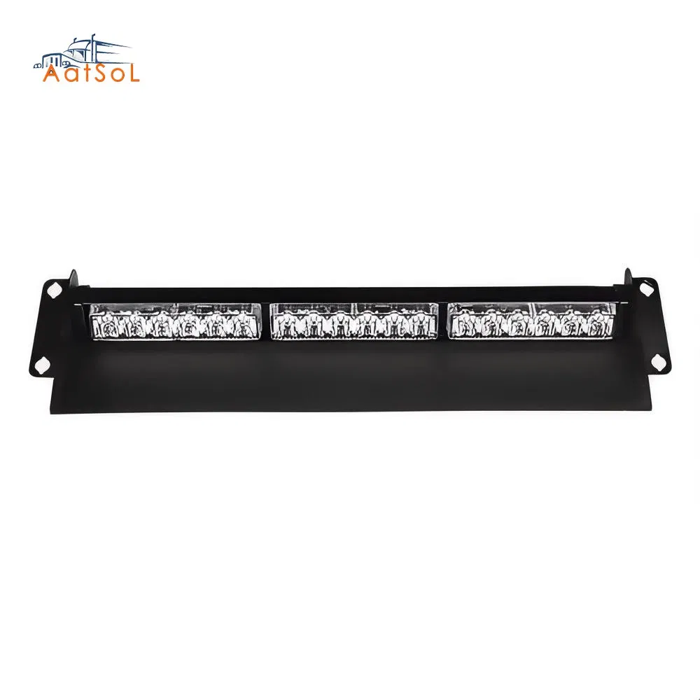 Barra de Luz de Advertência LED Estroboscópica para Carro e Caminhão com Luzes LED de Corrida Diurna 6 Modos de Piscar