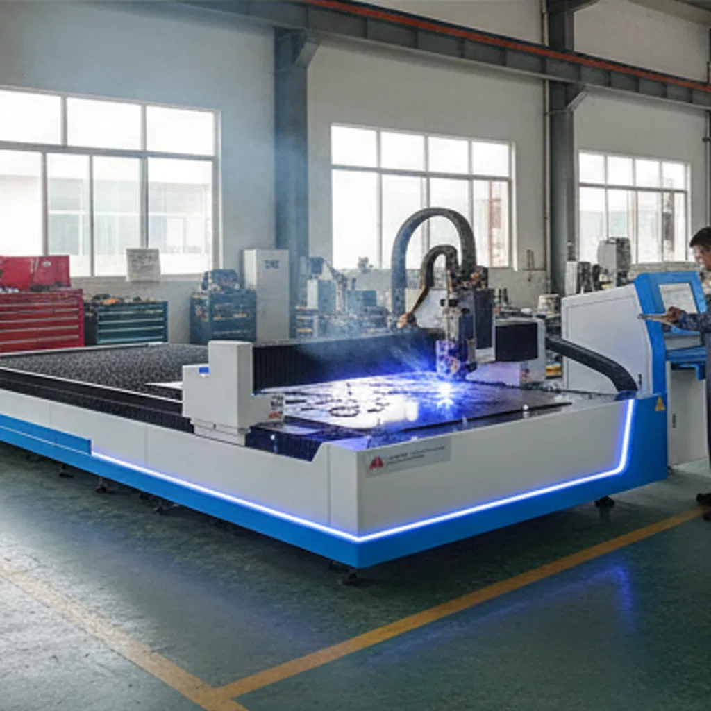 8000W Máquina de Corte a Laser, Soluções de Alta Velocidade para Cobre