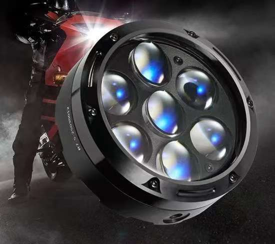 Faróis de Motocicleta, Lâmpadas de Neblina LED Amarelas e Brancas, Sistemas de Iluminação para Motocicletas