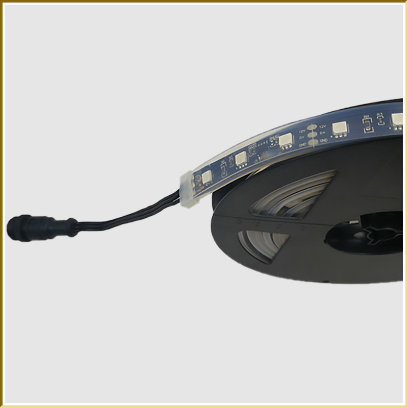 Fita de LED RGBW 24V Fita de LED resistente ao calor DC Fita de LED RGB inteligente WiFi Controle pelo telefone