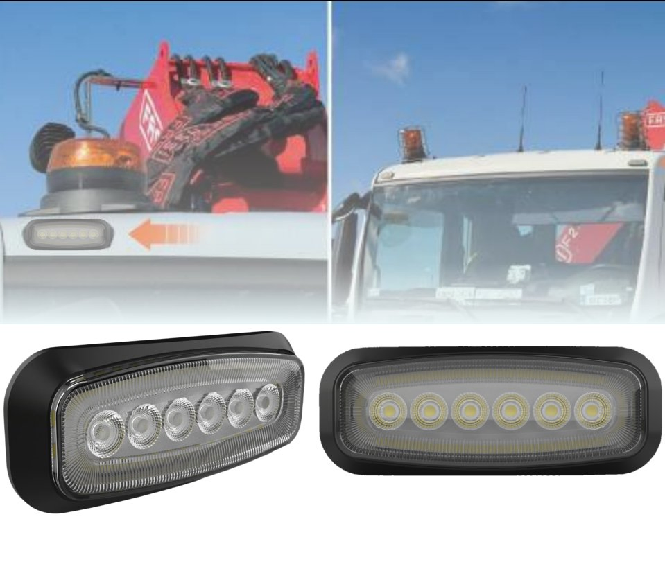 Luz de Estroboscópio Universal à Prova d'Água com Parafuso Âmbar de Alta Potência