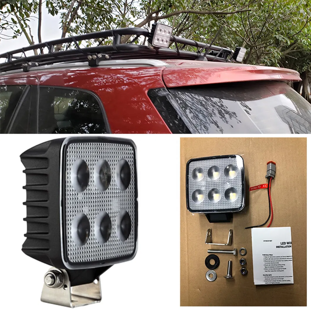 Sistema de Luz de Reboque de Trator Certificado CE 36W Sistema de Feixe de Inundação para Caminhões e Carros