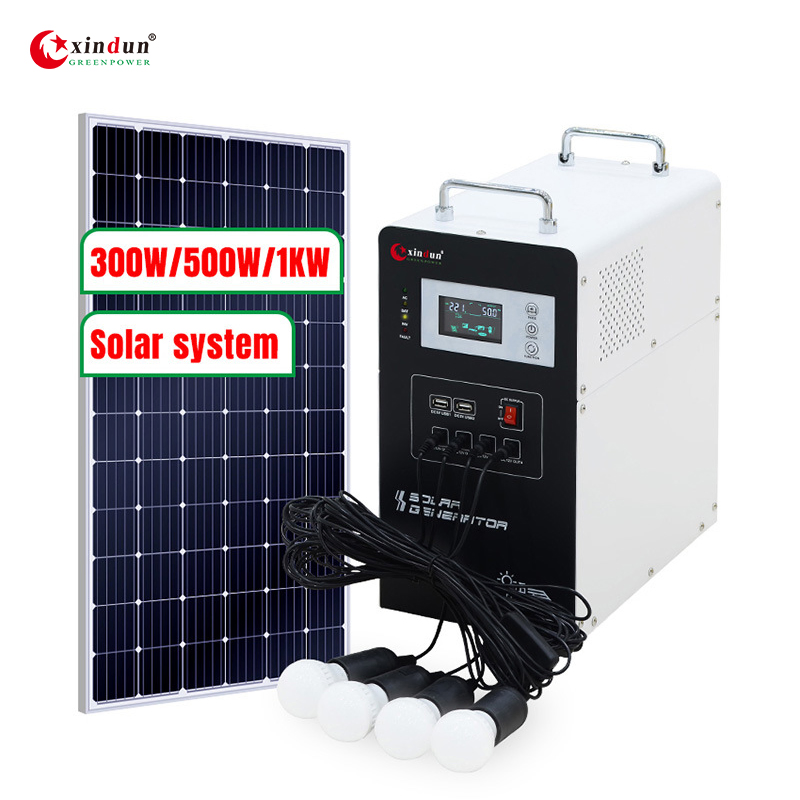 600 Watt 800 Sistema de Energia Solar Pequeno Watt para Varanda de Caravana RV Motorhome