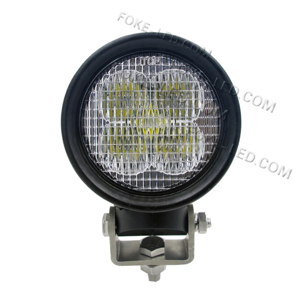Luzes de Trabalho LED para Tratores 50W Luzes de Trabalho para Veículos Agrícolas Foke Iluminação Agrícola Luzes para Tratores Luzes LED para Tratores Fornecimento de Luz LED para Tratores