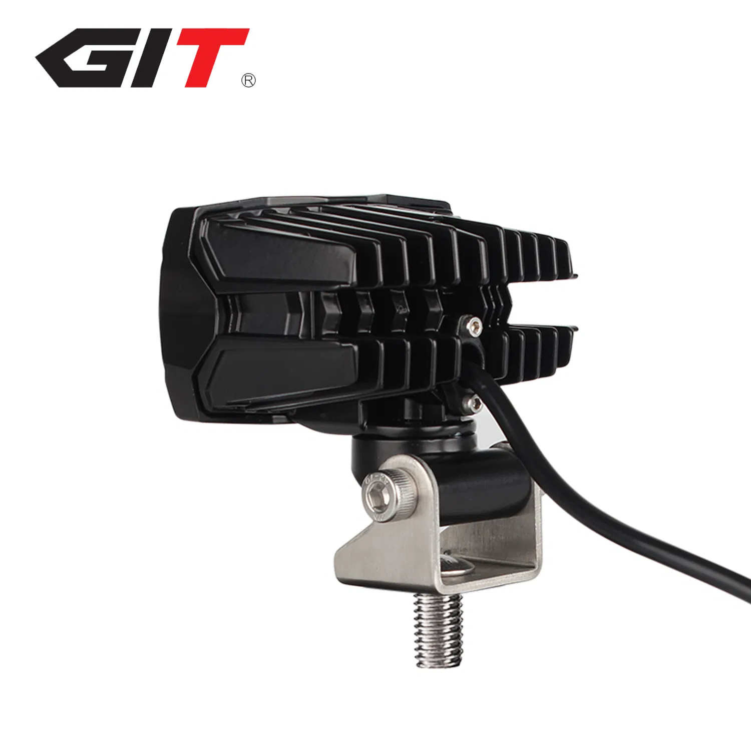 Emark R10 IP68 4inch 20W Lâmpada de Trabalho LED Retangular Flood para Jeep ATV UTV SUV 4&times; 4 Veículo Offroad