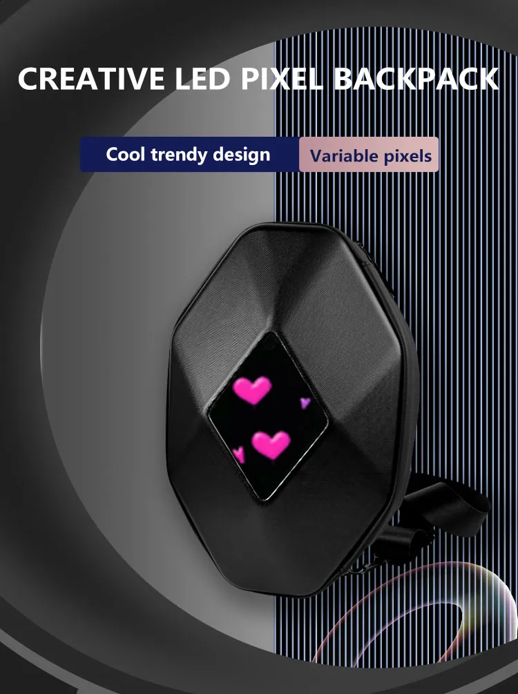 Mochila LED Inteligente
