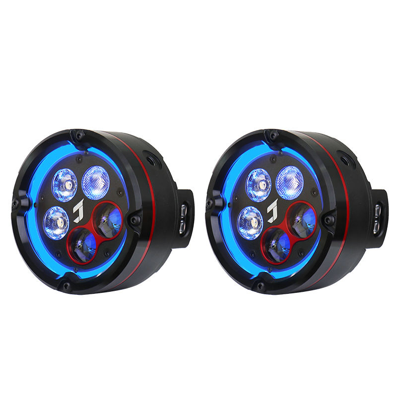Sistema de Iluminação Auxiliar Super Brilhante para Aventura ao Ar Livre com Farol de Neblina LED para Motocicleta 180W Hon Da Ktm