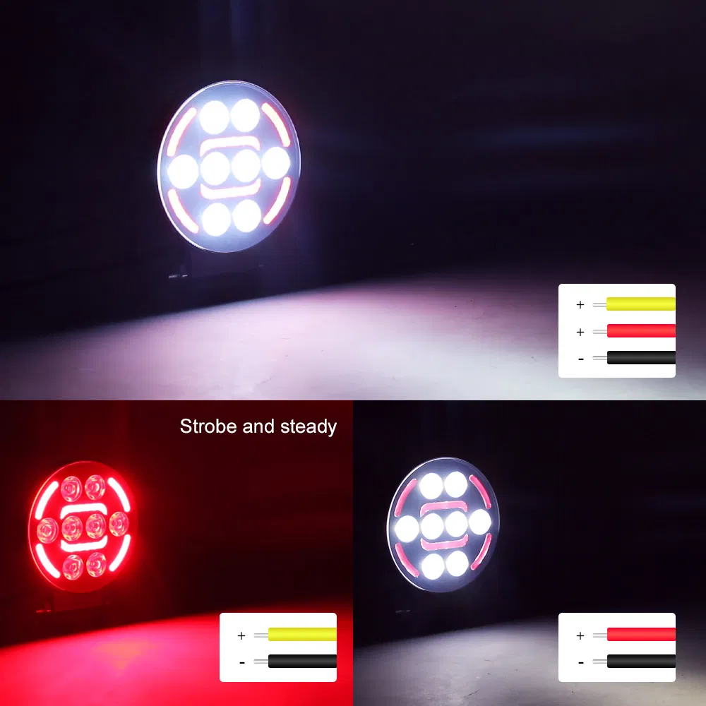 Super Duty 30W Luz de Trabalho Ultra Brilhante e à Prova d'Água IP68 para UTV, Carro, Veículo Marinho, Agrícola