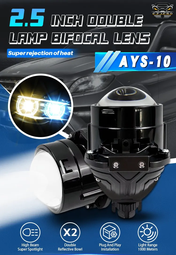 Lente de Projetor de Farol LED