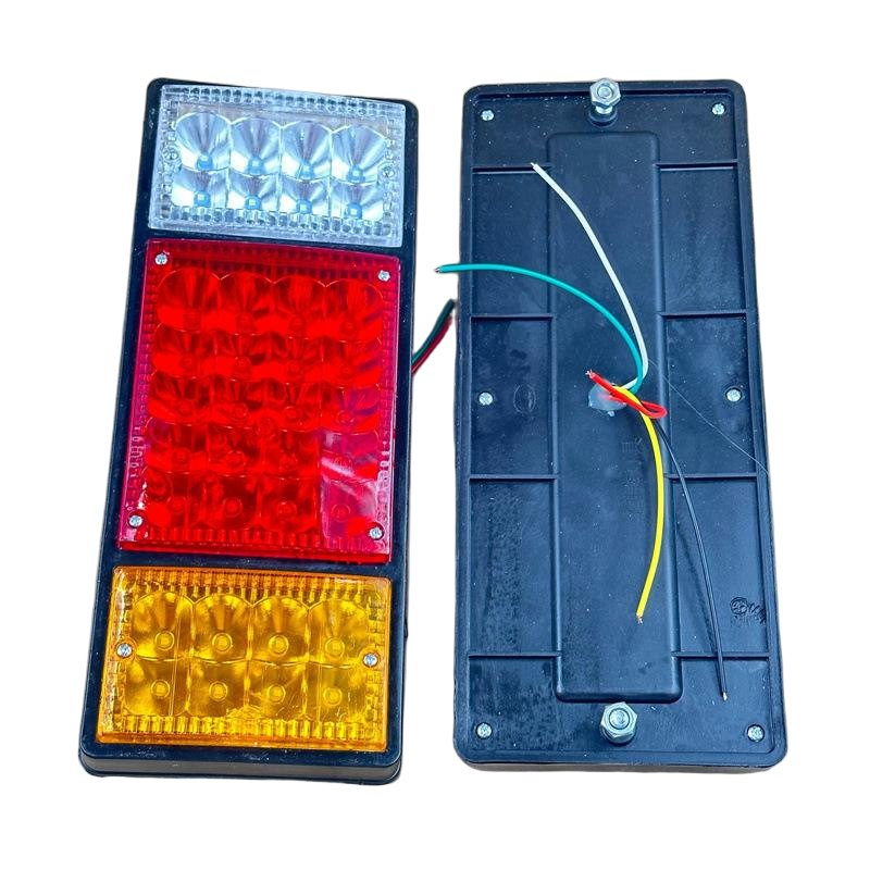 Conjunto de Luz Traseira LED para Caminhões e Veículos Agrícolas
