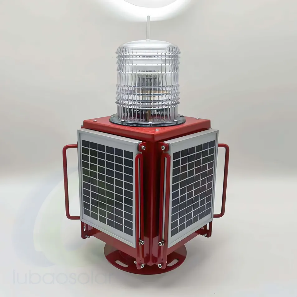 Lanterna de Obstrução de Navegação Solar LED 2