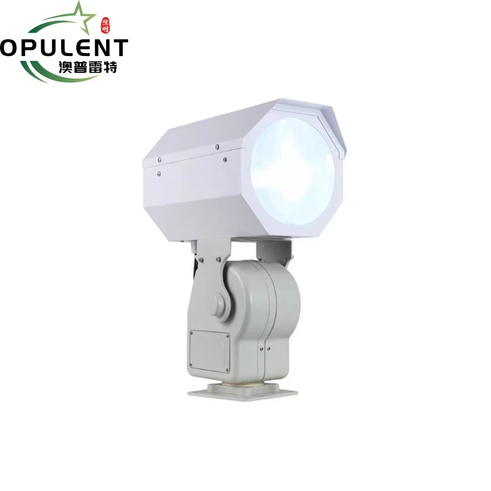 Holofote LED ao Ar Livre Opulento IP65 220V Grande Lanterna de Carga de Navio Controle Remoto Rotativo Yachat Navegação de Longo Alcance para Marinha
