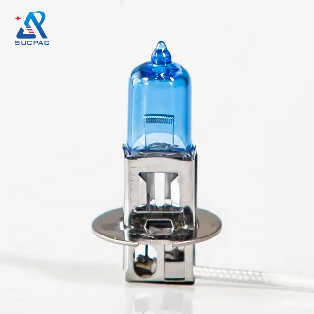 Fábrica H3 H4 H7 12V Lâmpada Halógena Super Branca Farol de Carro Lâmpada Halógena Automóveis &amp; Motocicletas Sistema de Iluminação Automotiva