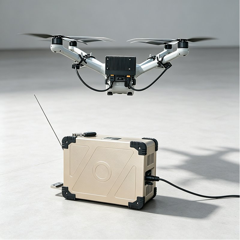 G12-M4d Tethered Unmanned Aerial Vehicle Night Emergency Lighting