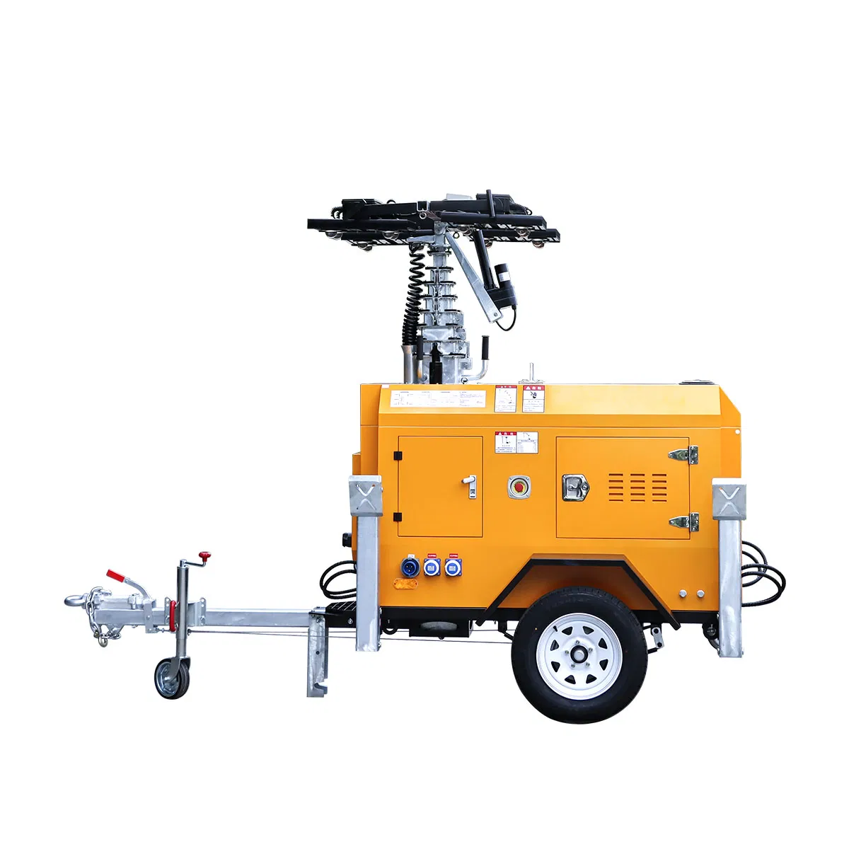 Sistema de Elevação de Grau Industrial Gerador Diesel Torre de Luz