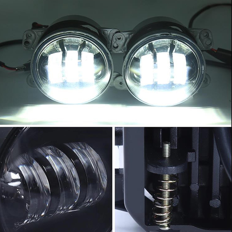 Venda Quente 4inch 30W Luz de Neblina LED 12V Luzes de Direção 6000K À Prova D'Água IP68 Sistema de Iluminação para Motocicletas