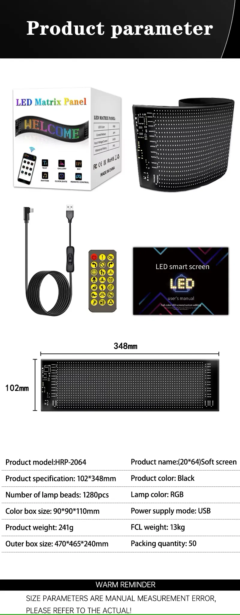 Painel LED 13