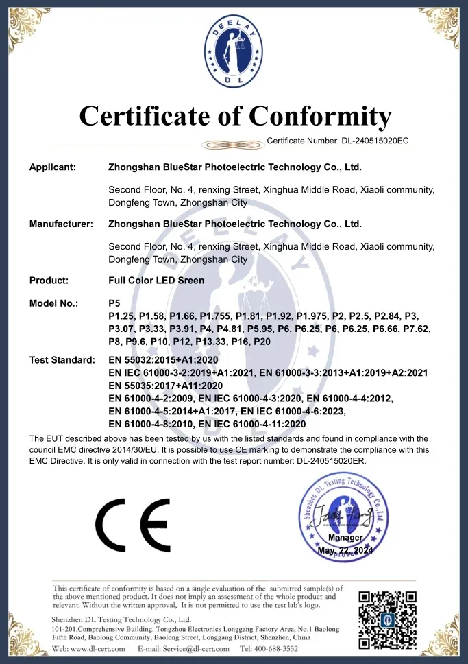 Certificação CE 2
