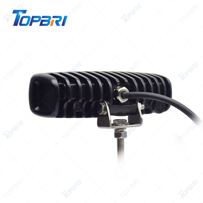 Lanterna de Trabalho Mini LED Retangular 36W para Motocicletas Offroad SUV
