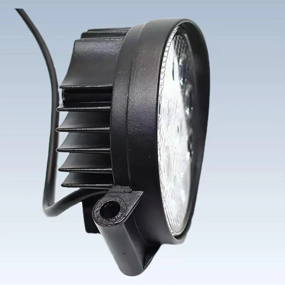 27W Luzes de Trabalho LED Amarelas e Brancas para Motocicletas Adequadas para Veículos Agrícolas