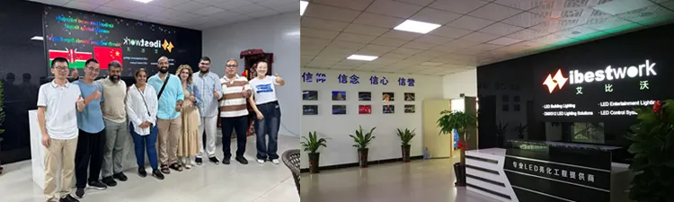 Painel de Iluminação Decorativa DMX