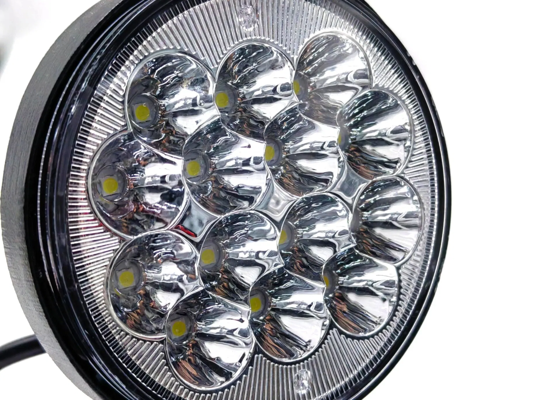 9-30V Adequado 42W Luz de Trabalho LED Luz de Carro Lâmpada Automática Holofote Luz de Trabalho LED Offroad Luz Exterior Automotiva para Off-Road