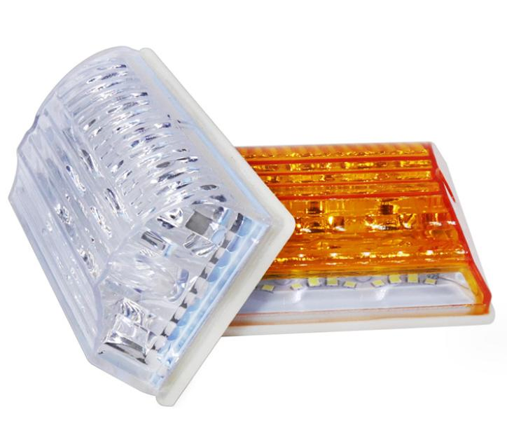 12 24V Cor Diferente 20 Luz de Trabalho Lateral Interior LED PCS para Veículo Agrícola Indicação para Carro Emergência ao Ar Livre com Interruptor Pressão